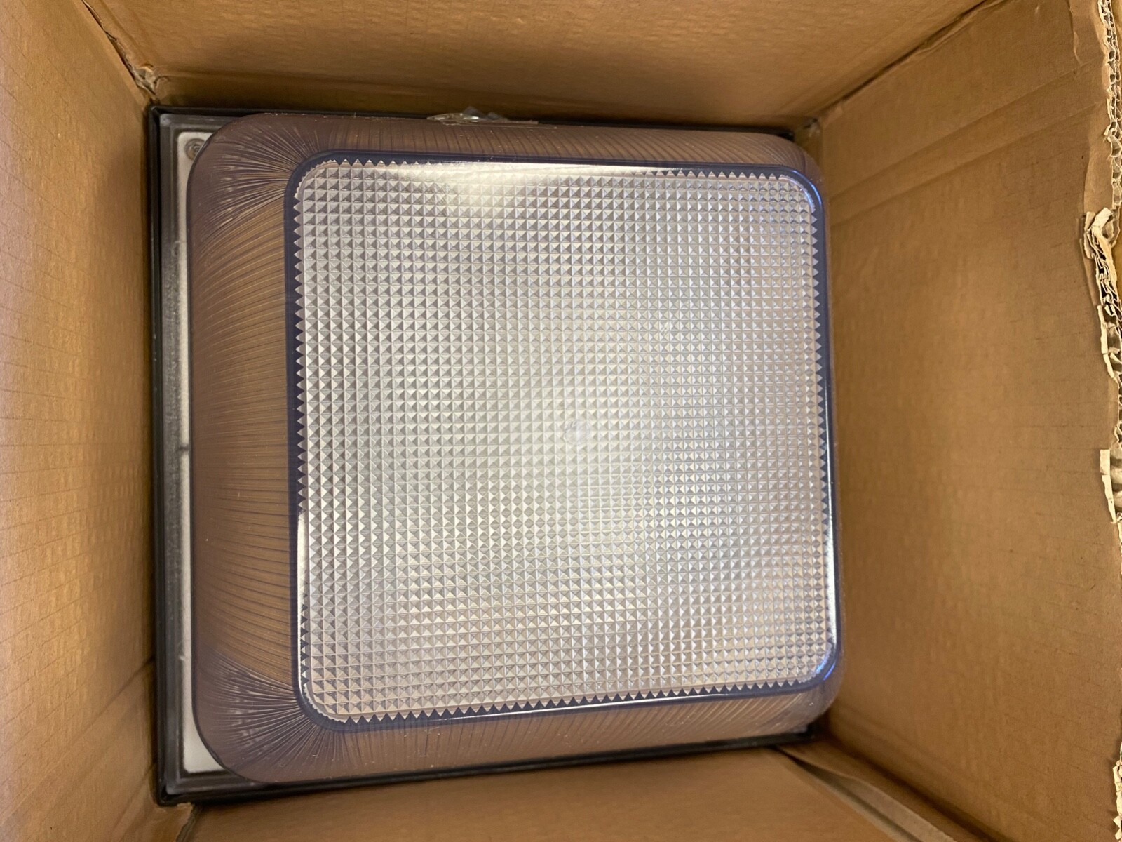 RAB vandalproof 12”x12” Bronze 150W Light