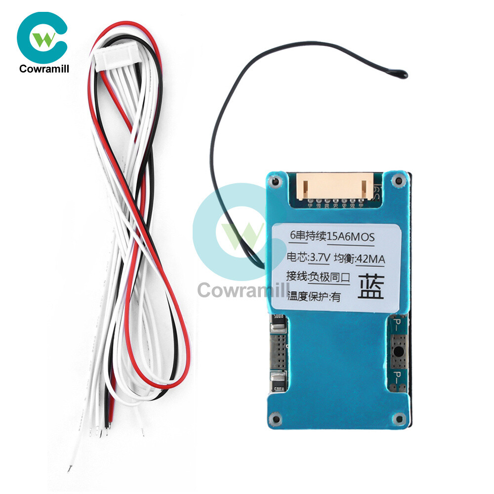 Lithium Battery 6S Balanced Charge Board Equalizer With Temperature Protection
