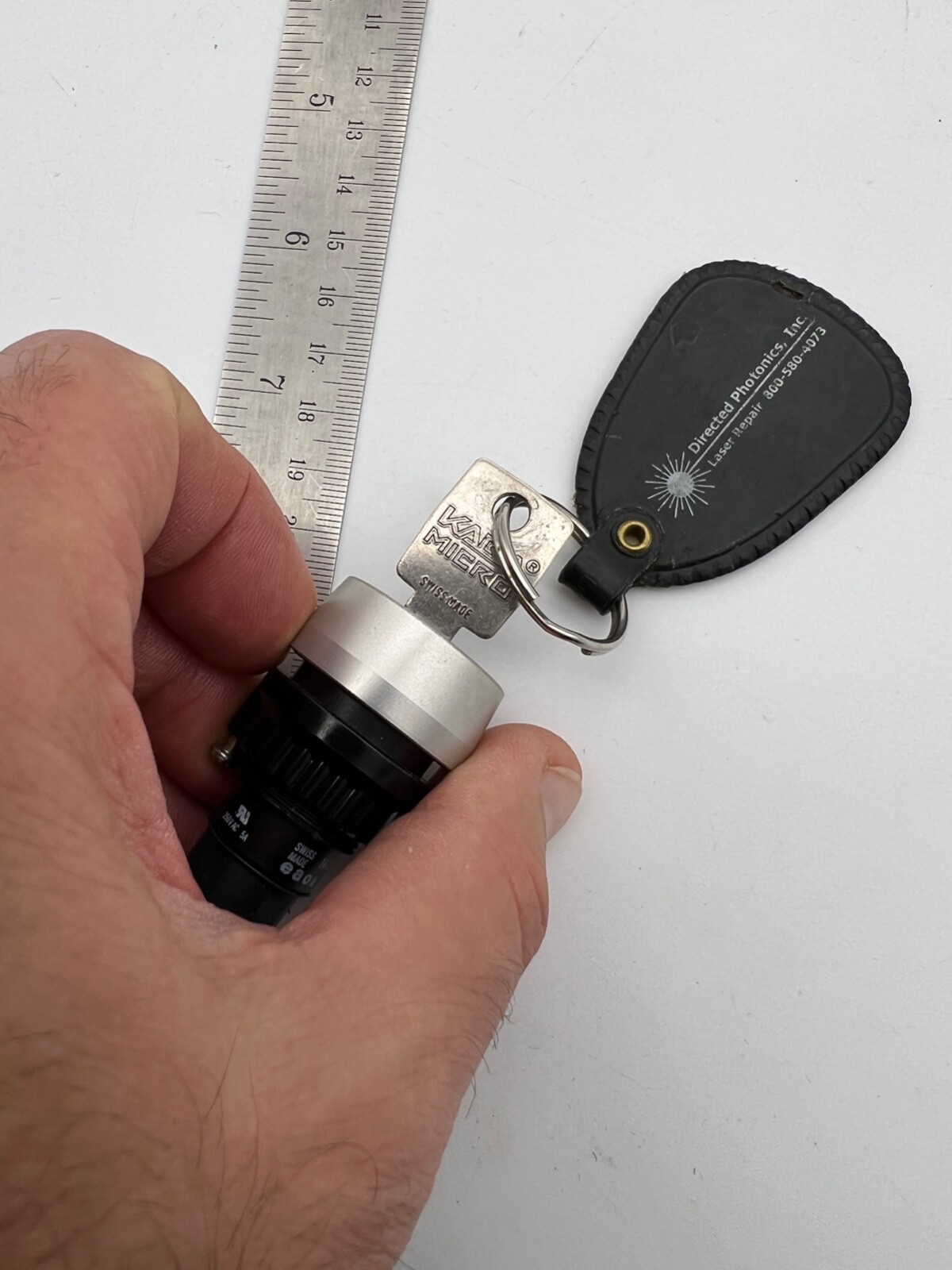 Kara Micro Laser Switch w/ Key EAO KEY SWITCH 14-235 .025 Made in Switzerland
