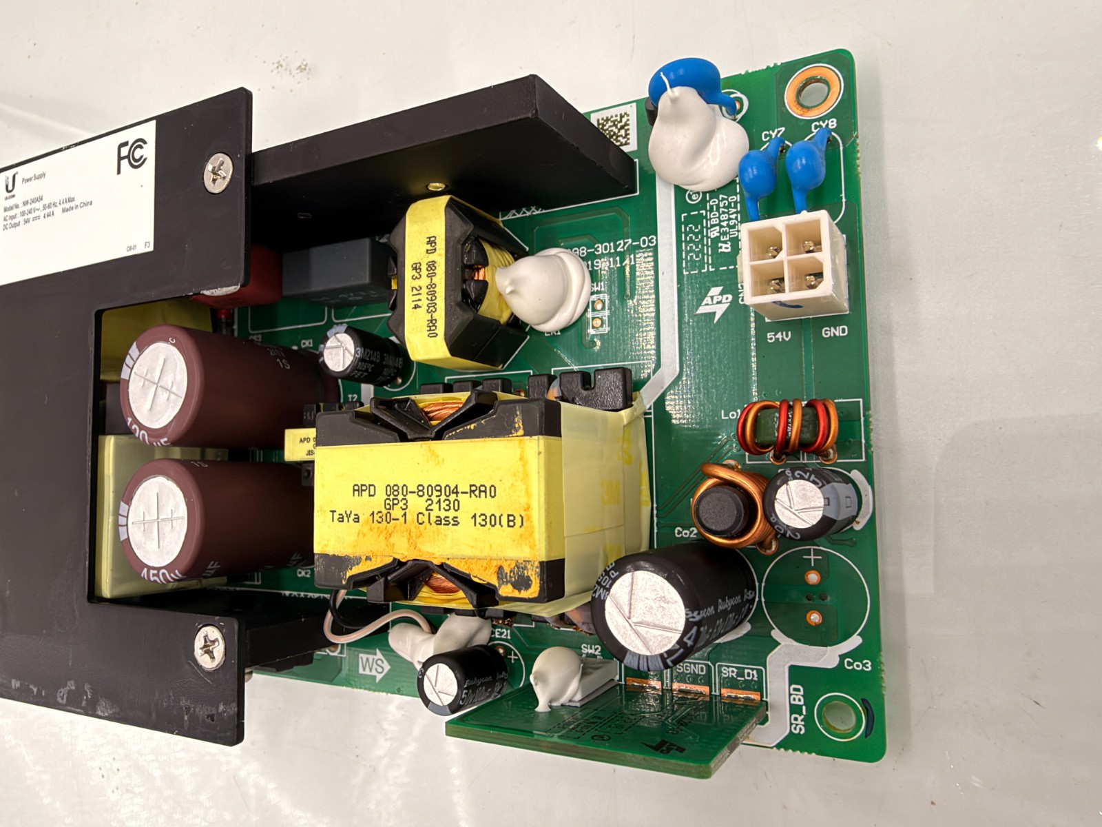 NW-240A54 Power Supply 54V 4.44A – For UniFi Switch 48 POE