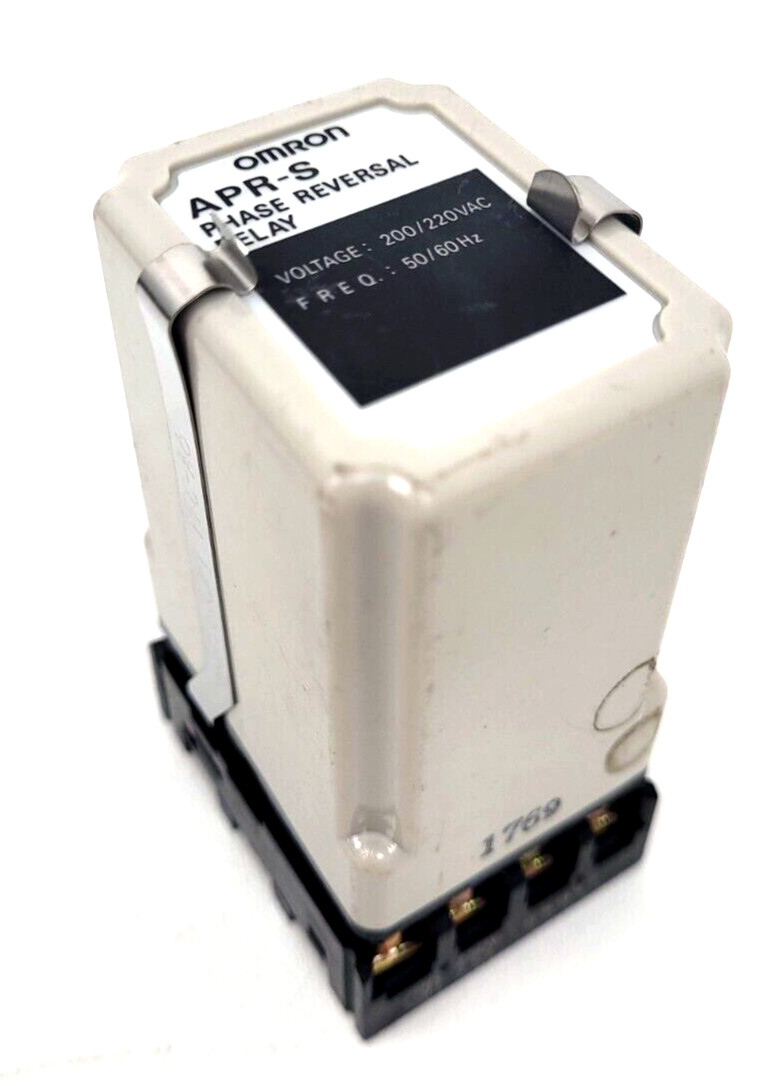 APR-S Omron 220V Phase Reversal Relay – Next Day Option
