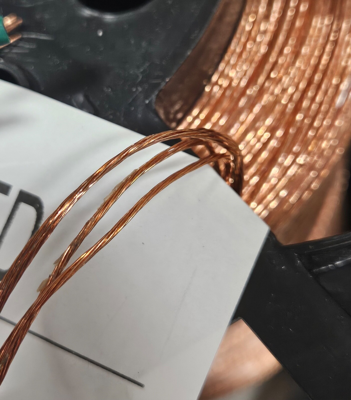 18 Gauge STRANDED BRAID Soft Annealed Bare Copper Building Ground Wire (100 FT)