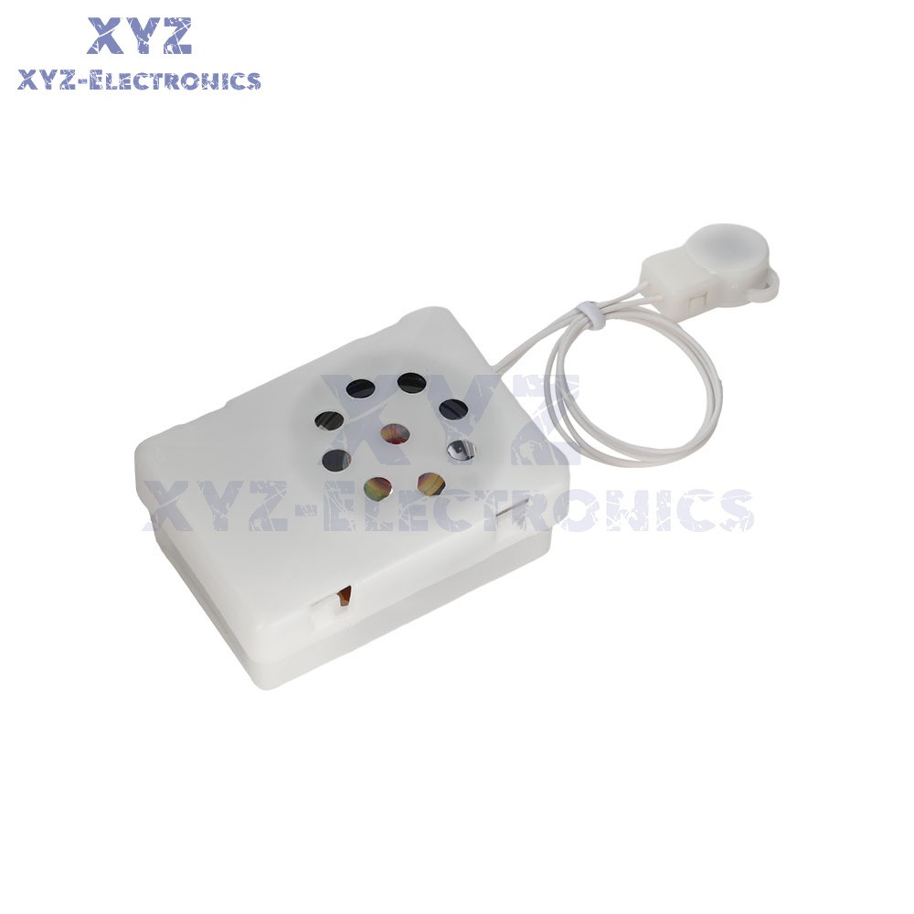 Stuffed Animal Sound Recorder Device 35 Seconds Button Sound Messages Voice Box