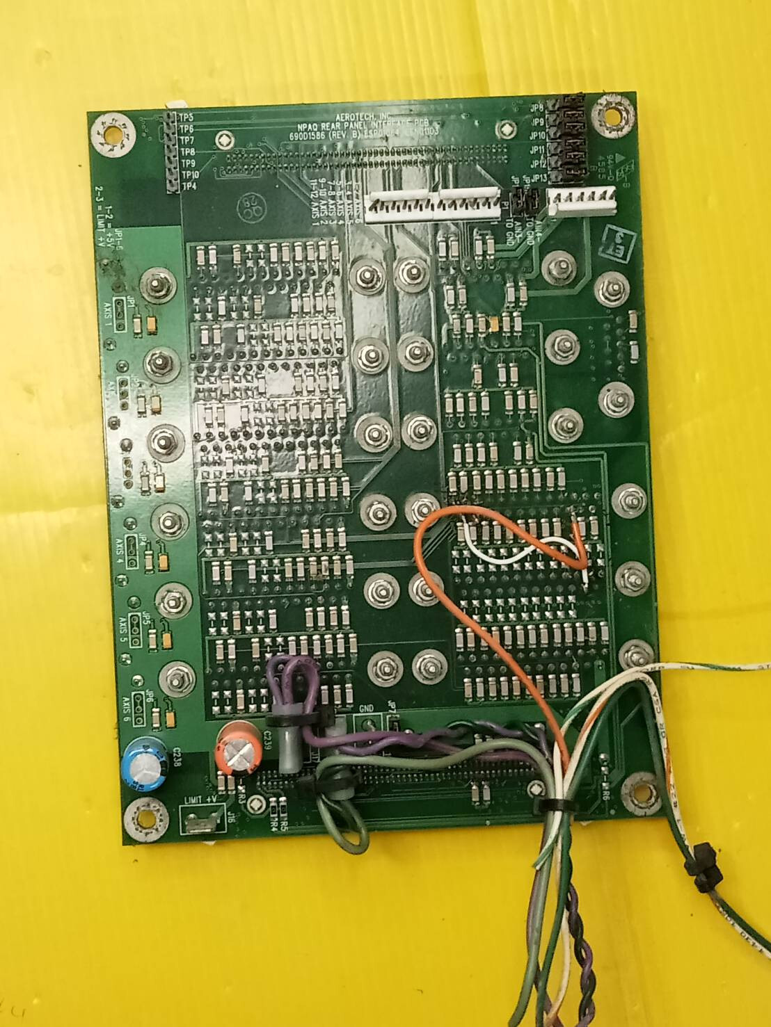 AEROTECH.INC ,NPAQ REAP PANEL INTERFACE PCB 690D1586.