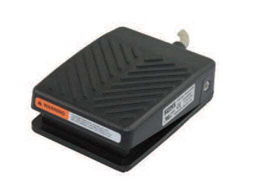 SUNS FS-81-SP-2-18/3 UL Cert Single Pedal Waterproof IPX8 Foot Switch 2m cable