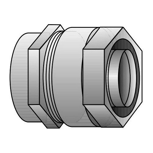 O-Z Gedney 4Q-100FM, 1″, Rigid/Liquid Tight Conduit Combination Coupling, 1 pc