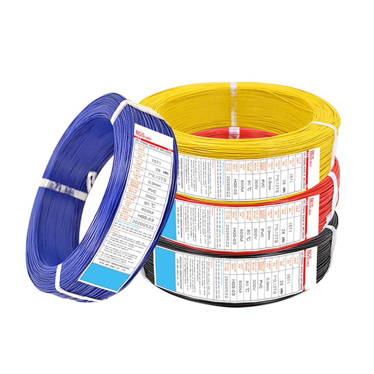 UL1571 Flexible Soft Electrical Wire Silicone Cable Tinned Copper 26/28/30/32AWG