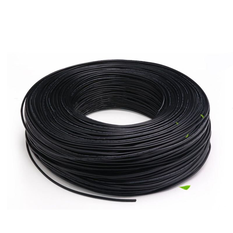UL1185 Single Core Shielded Wire Black And Grey 10/12/14/16/18/20/22/24/26/28AWG