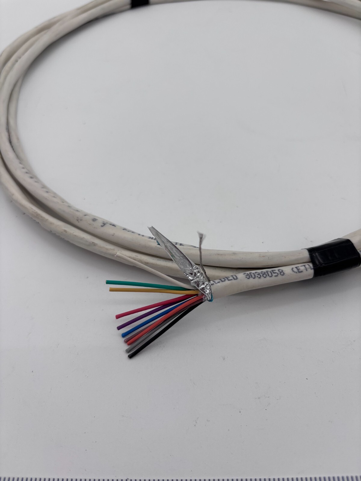 17′ Genesis 3218, 18 awg. 10-C OAS, Shielded, Plenum Rated Control Cable