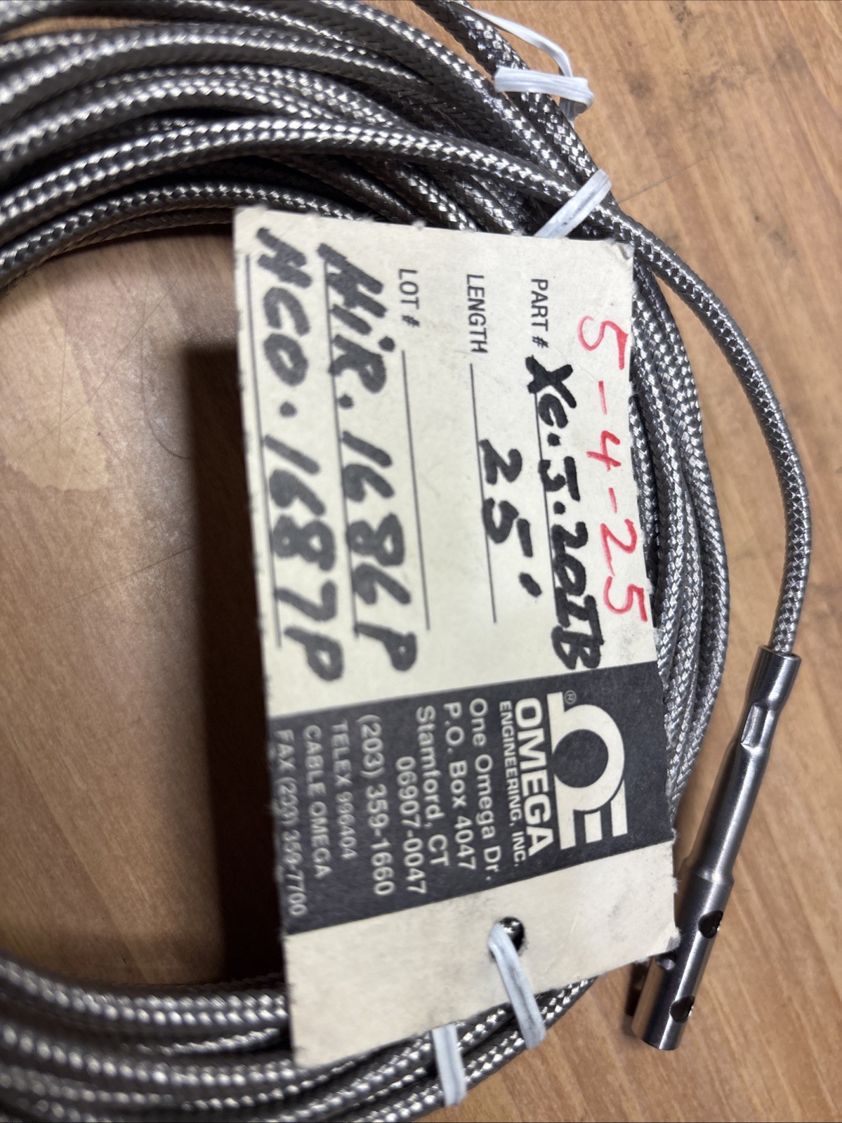 OMEGA ENGINEERING XE-J-20IB New No Box 25 ‘