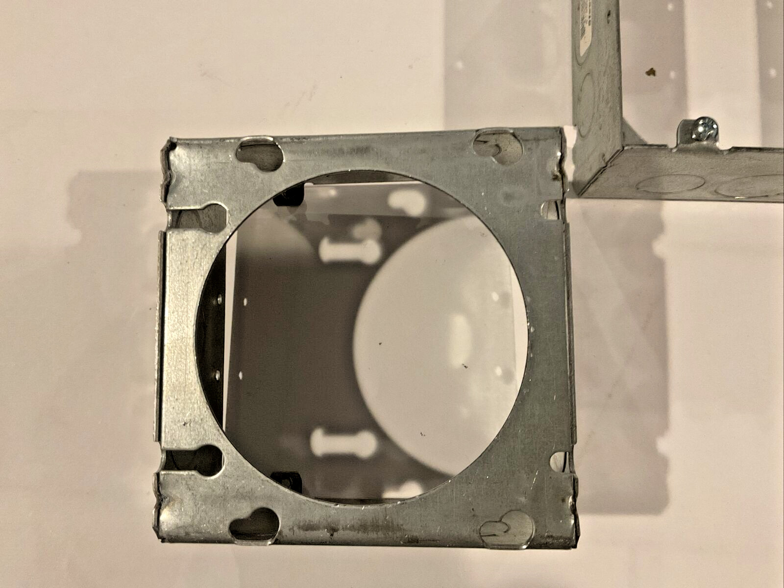 Lot of 2 Steel City 5-SDW-EXT-SPL Extension Ring Box 4-11/16″ Square 2-1/8 Deep