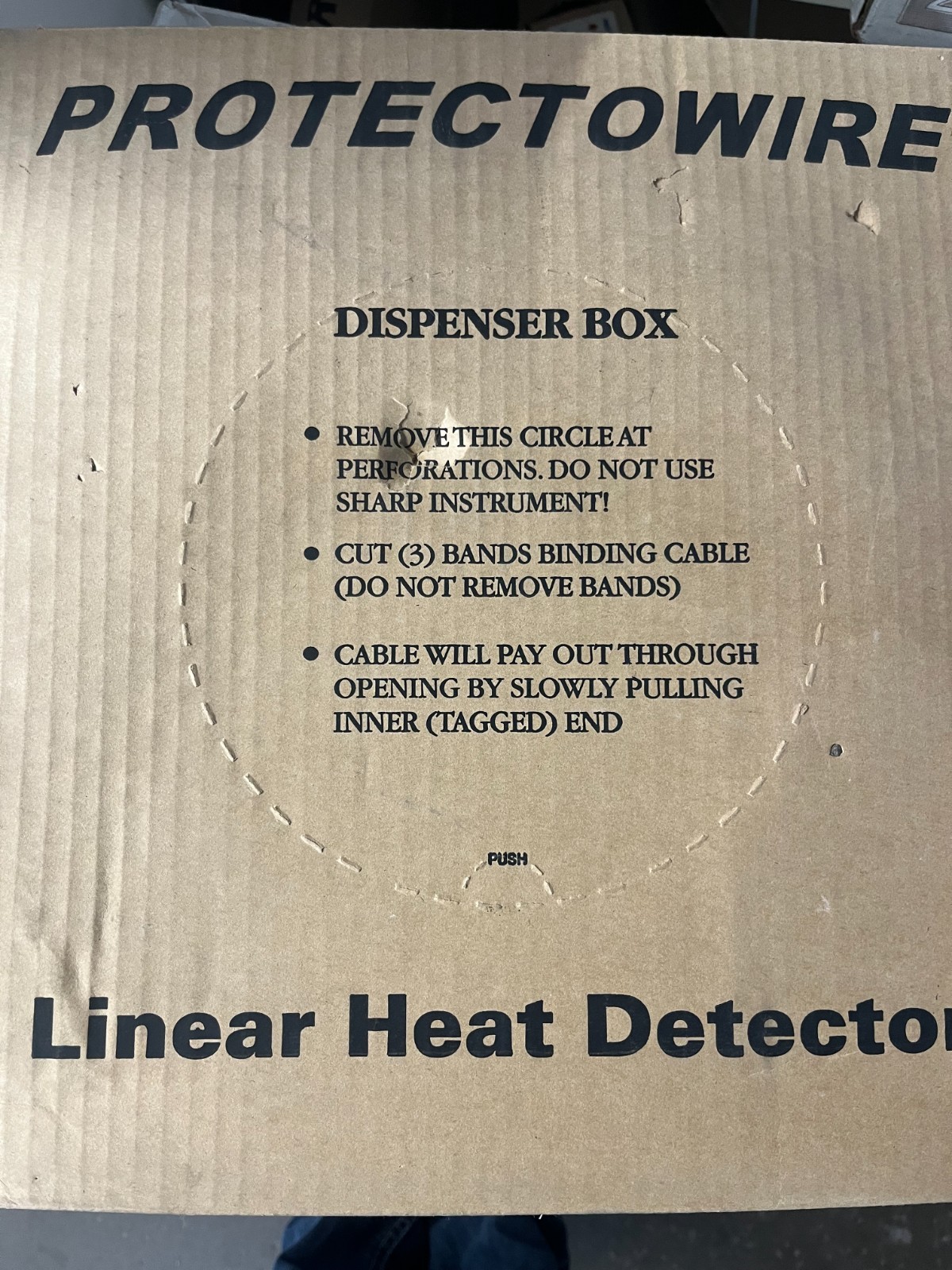 Protectowire Linear Heat Detector wire PHSC-280-EPC 280° (138°C) QTY 500 ft