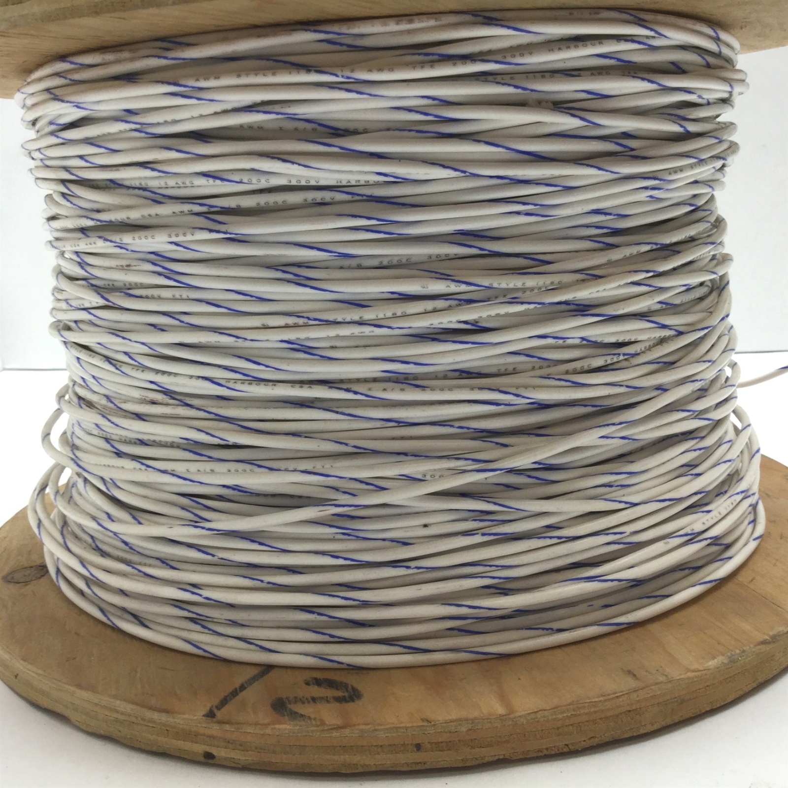 Silver Plated Copper Electrical Wire, 12AWG, 300V, Length: ~1000ft