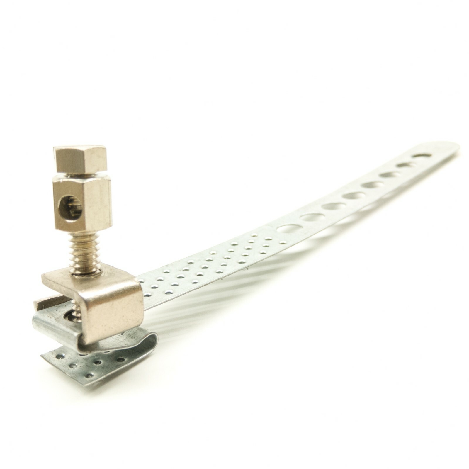 Galvanized Steel (6″, 10″ or 12″) Ground Strap to Pipe 10-14AWG Grounding Wire