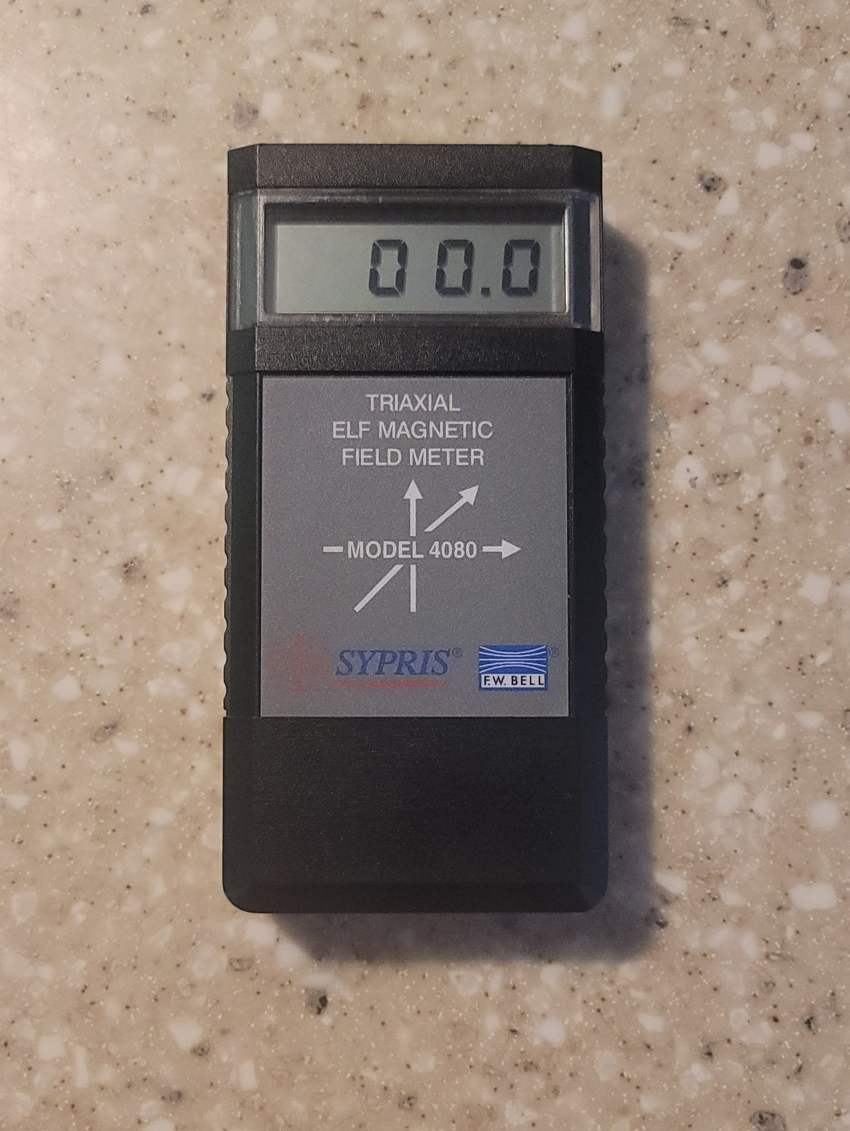 Sypris F.W. Bell Model 4080 Triaxial Elf Magnetic Field Meter with soft case