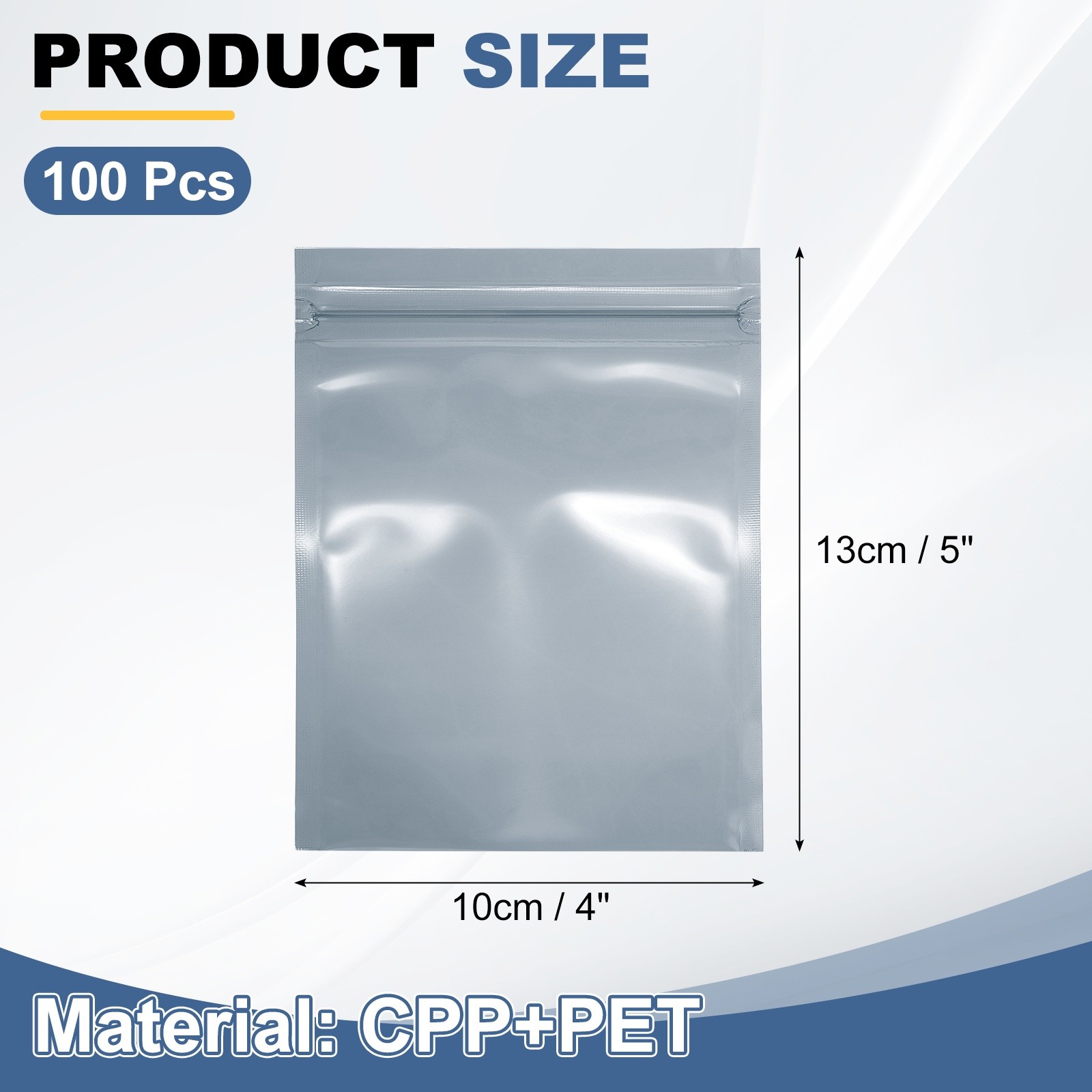 100Pcs for Anti Static Bags 4 x 5 Inch ESD Sealable Bags