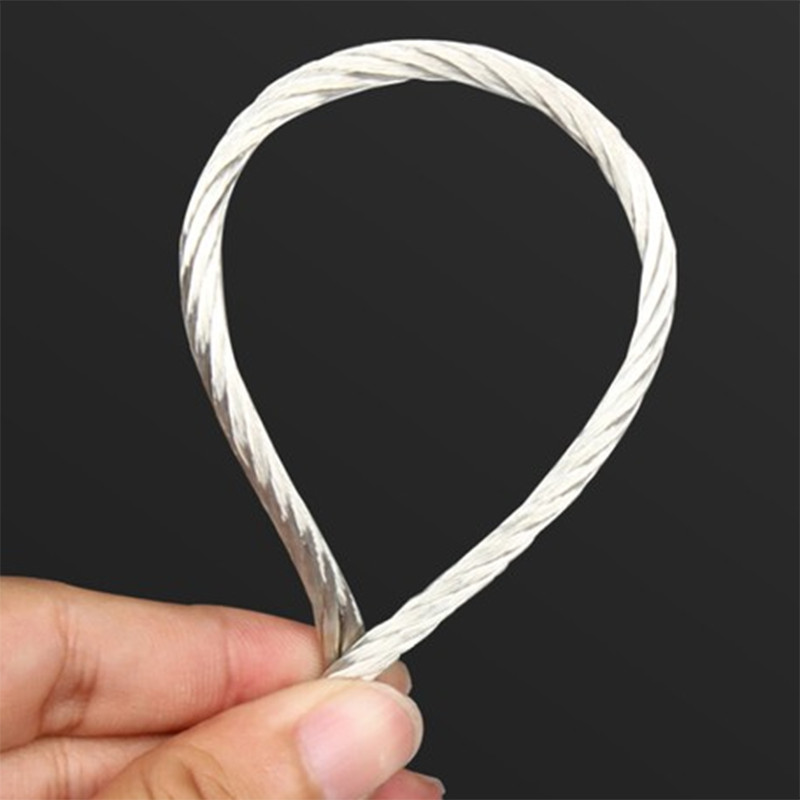 2.5mm²-120mm² Copper/Tinned Round Braid Cable Bare Copper Braid Wire Ground Lead