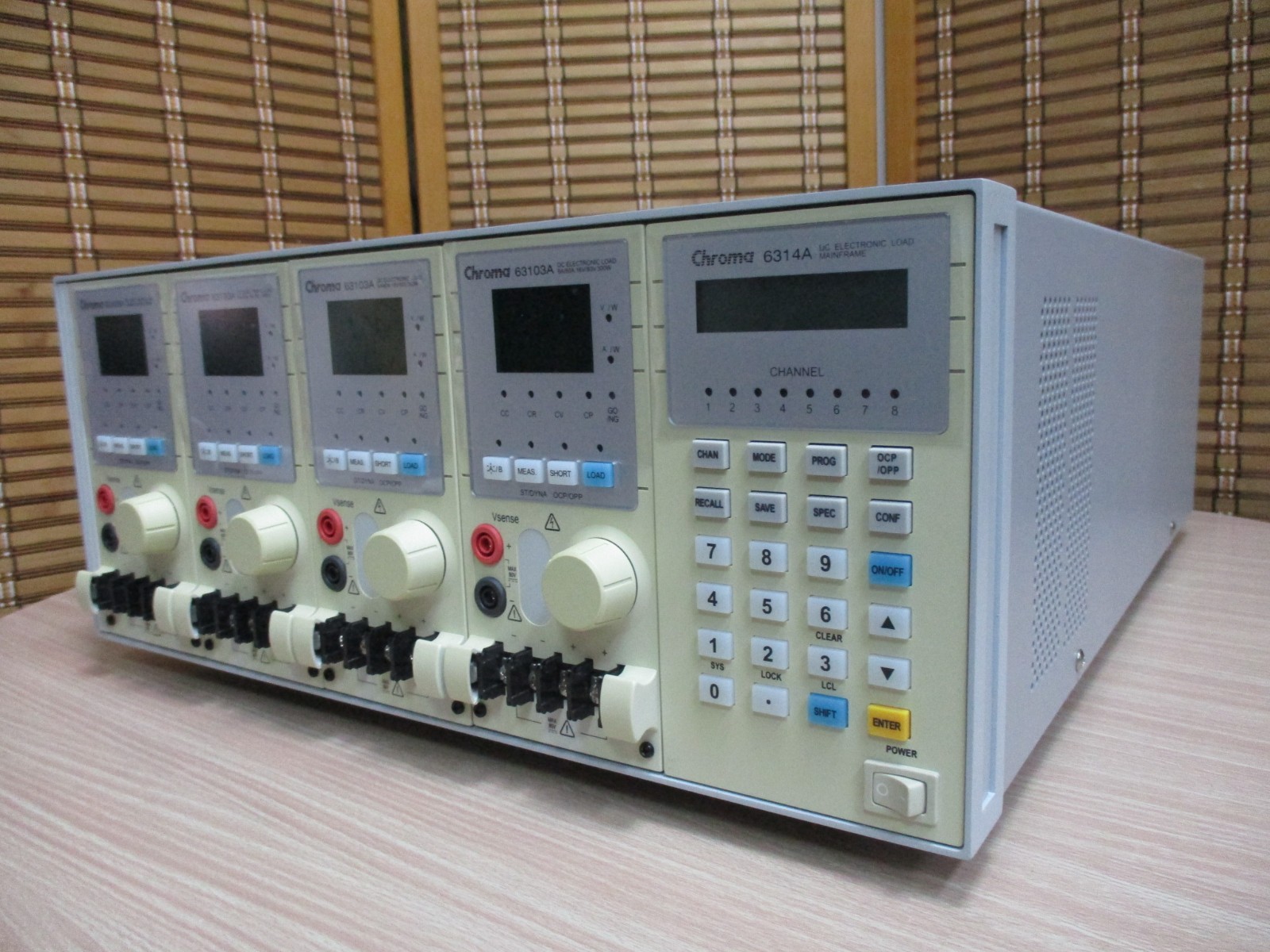 【Kang Rong Scientific】Chroma 6314A+63103A*4 60A/80V/300W*4 DC Electronic Load