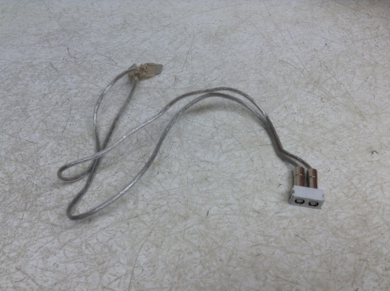 ODU VW-1 USB Shielded Highspeed Cable 2.0 2 Units Together Panel Mount