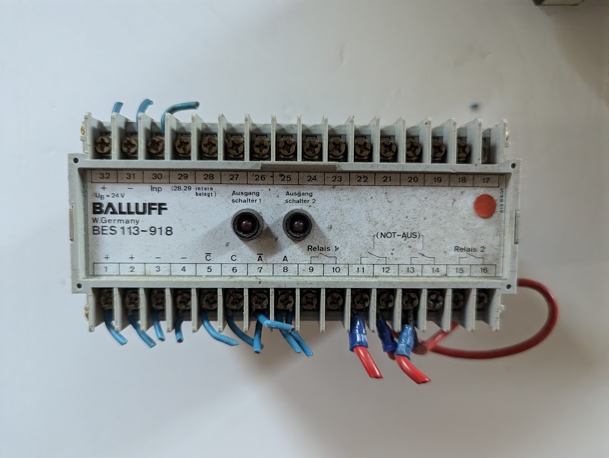 BALLUFF BES 113-918 ELECTRONIC EVALUATION DEVICE