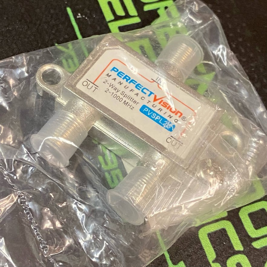 PVSPL2U – PERFECT VISION – 1GHZ SPLITTER – 2WAY