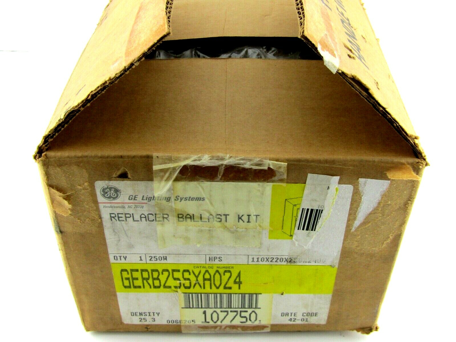 NEW GE General Electric GERB25SXA024 Replacer Ballast Kit, Secondary, 250W