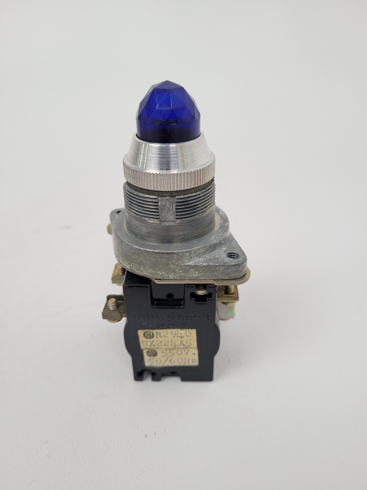CR2940UX224A5 GE Blue Push Button Light- Next Day Option – New