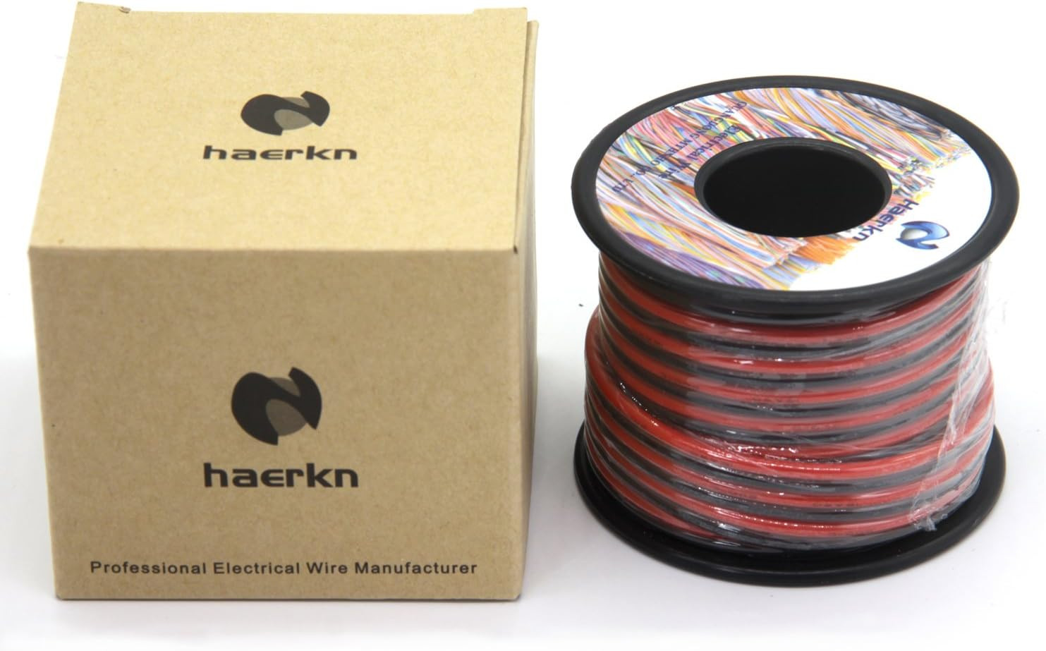 16 Awg Silicone Electrical Wire 2 Conductor Parallel Wire Line 60Ft [Black 30Ft