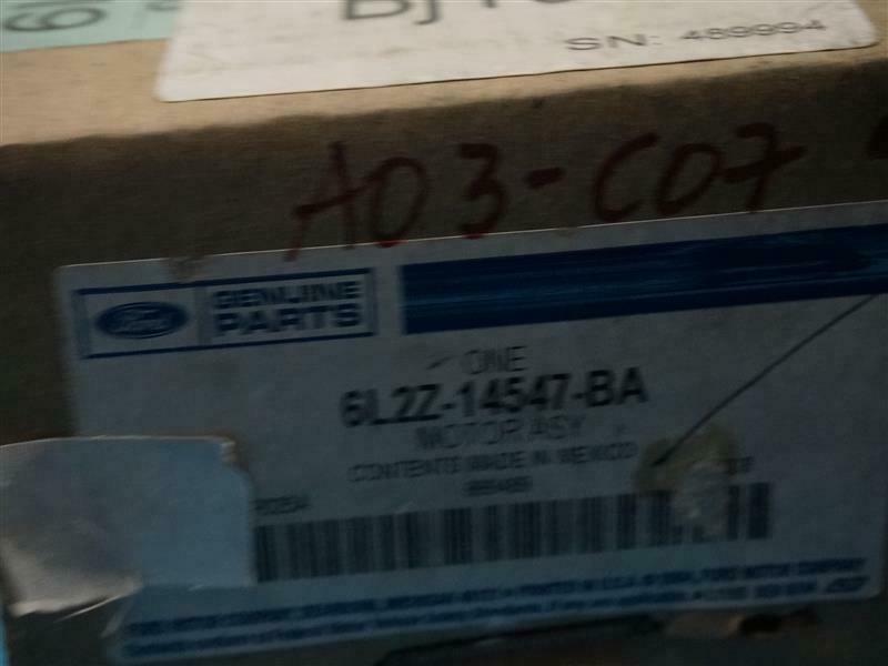 Ford 6L2Z-14547-BA 6L2Z14547BA Motor Assy New Fast Shipping!!!