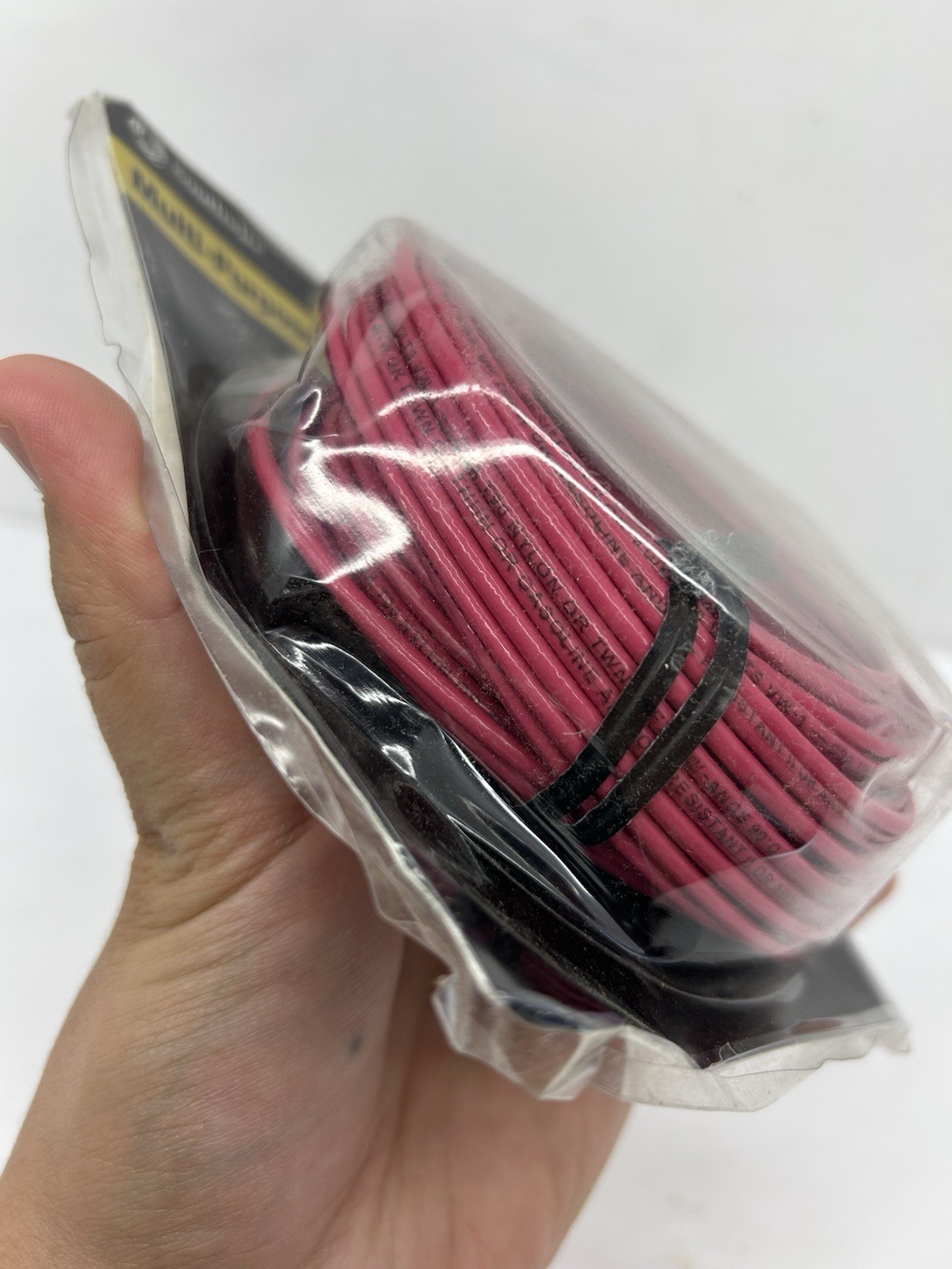 SOUTHWIRE MULTI-PURPOSE WIRE 50FT 50 FEET 14 GAUGE SOLID THHN RED