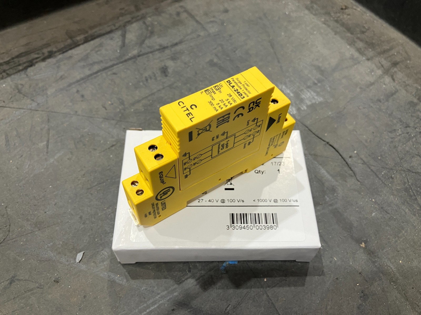 Citel DLA-24D3 / DLA24D3 Industrial Surge Suppressor 24V (BRAND NEW)