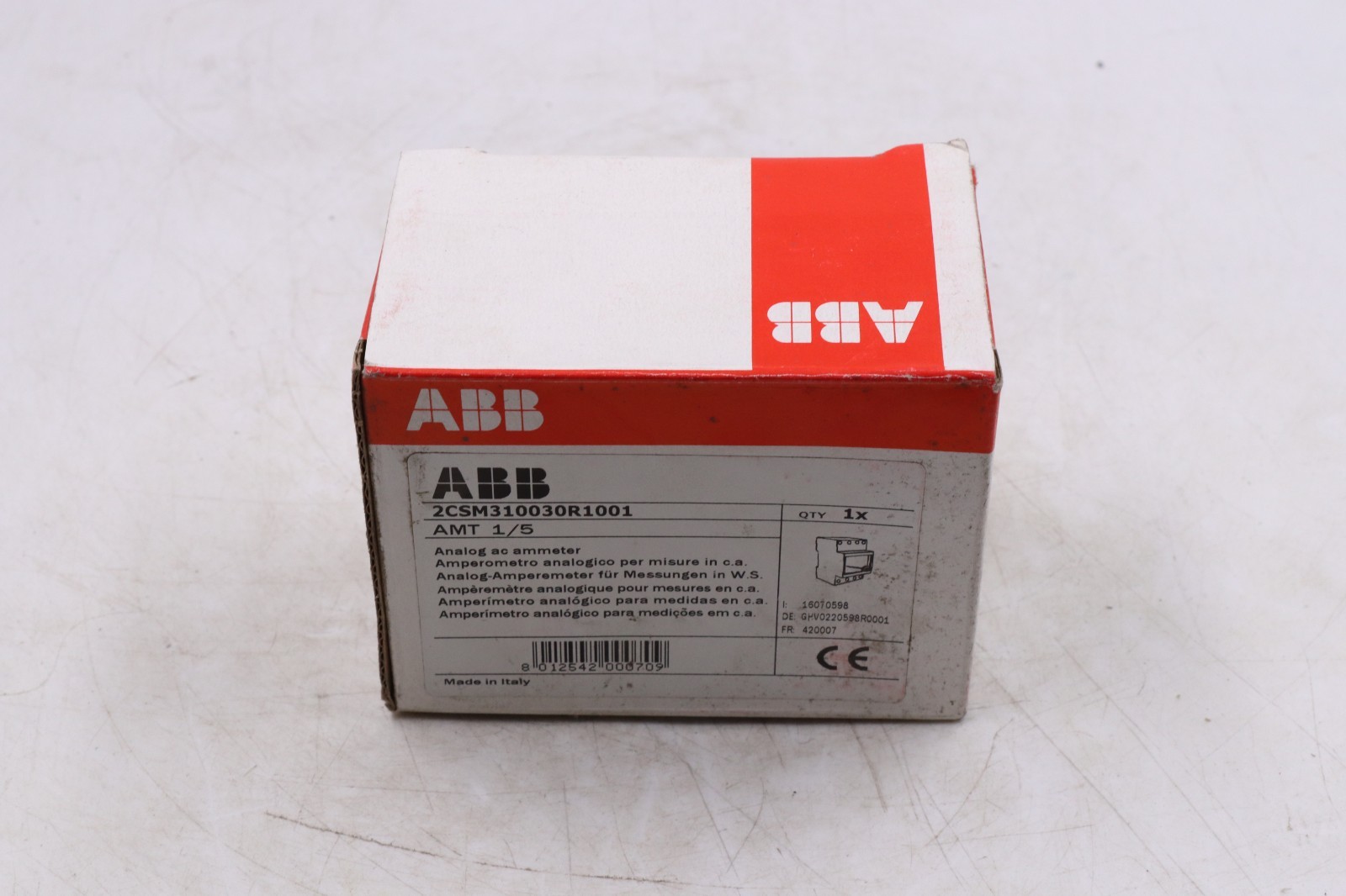 ABB AMT 1/5 2CSM310030R1001 MADE IN ITALY
