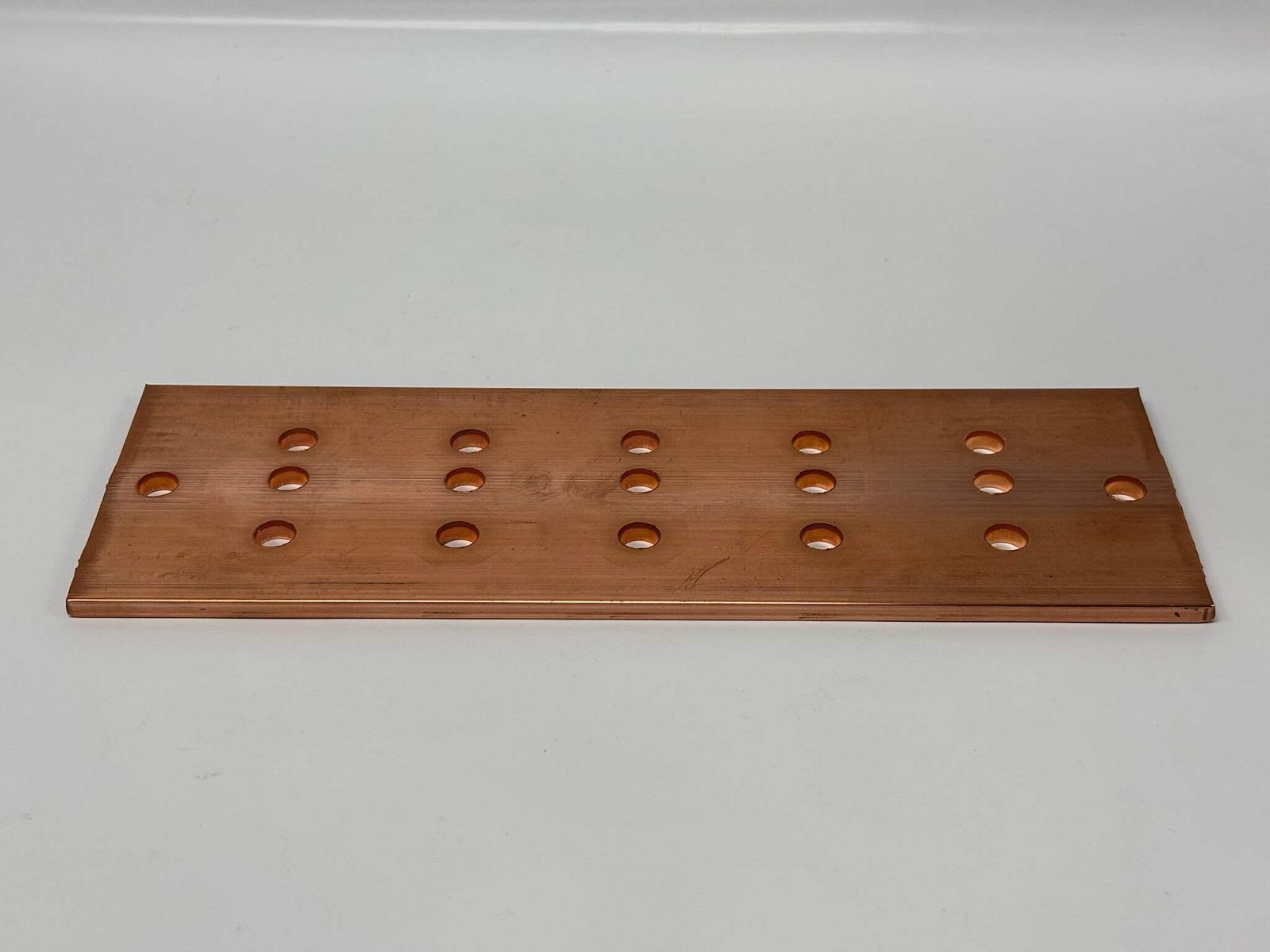 nVent ERICO EGBA14412CC Copper Grounding Busbar With Insulators and Brackets