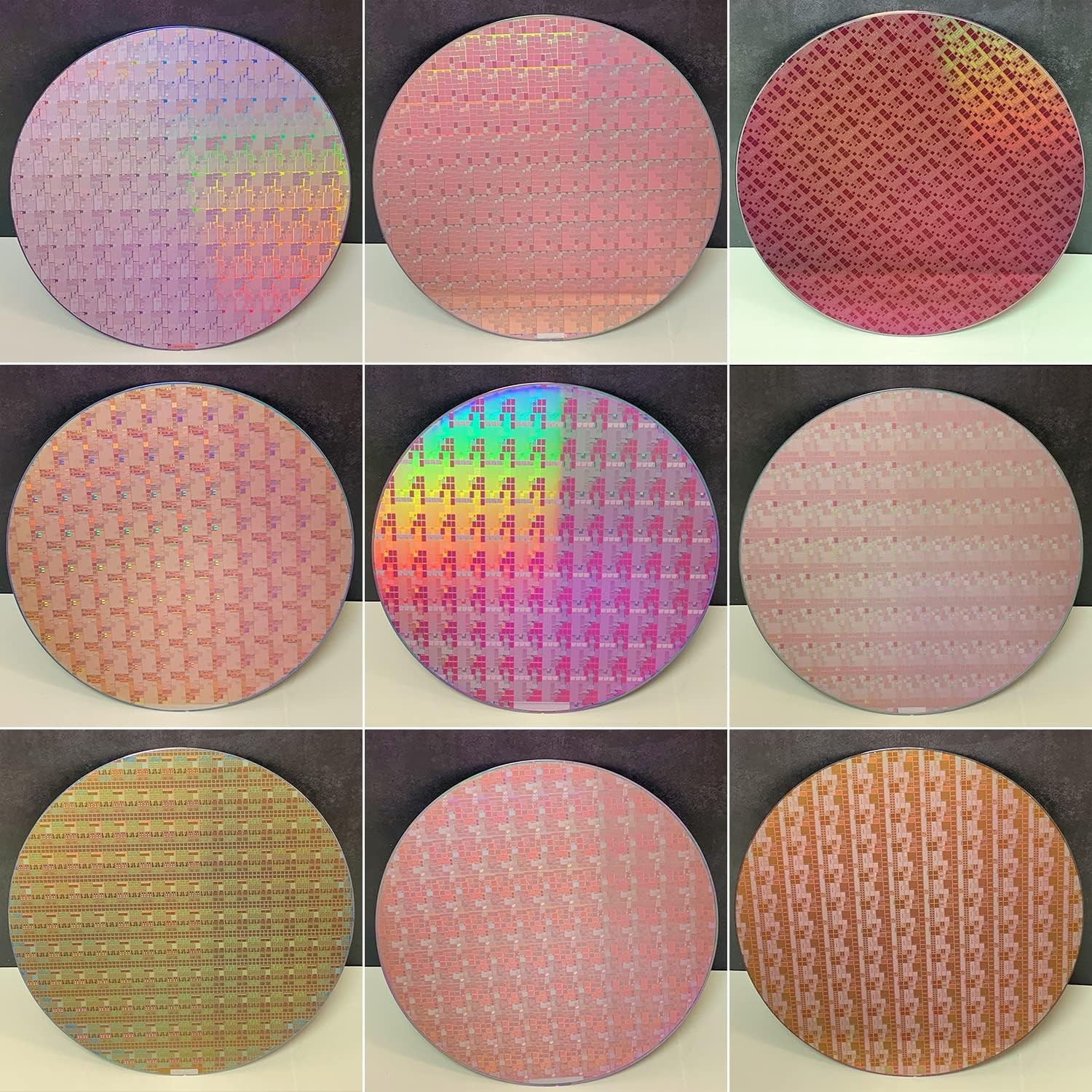 Esthepro Integrated Circuits Silicon Wafer Made by Copper Process 8 Inch