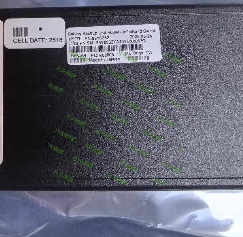 IBM SGD010 98Y6362 98Y6363 10.8V 7800mAh battery