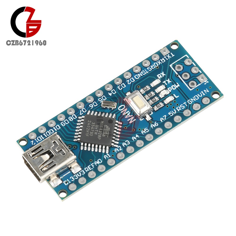 1-10pcs NANO V3.0 ATMEGA328P Micro-Controller MINI USB CH340C Board For Arduino