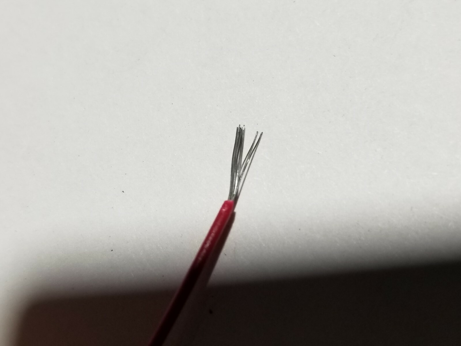 Atlas Wire #28awg Tinned Copper UL-1061 SR- PVC Hook-Up Wire 80C/300V Red /100ft