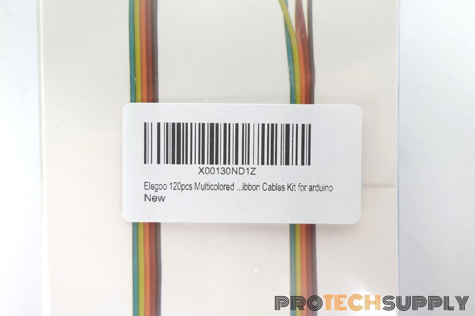Elegoo 120pc Breadboard Multicolored Dupont Wire Ribbon Cables NEW with WARRANTY