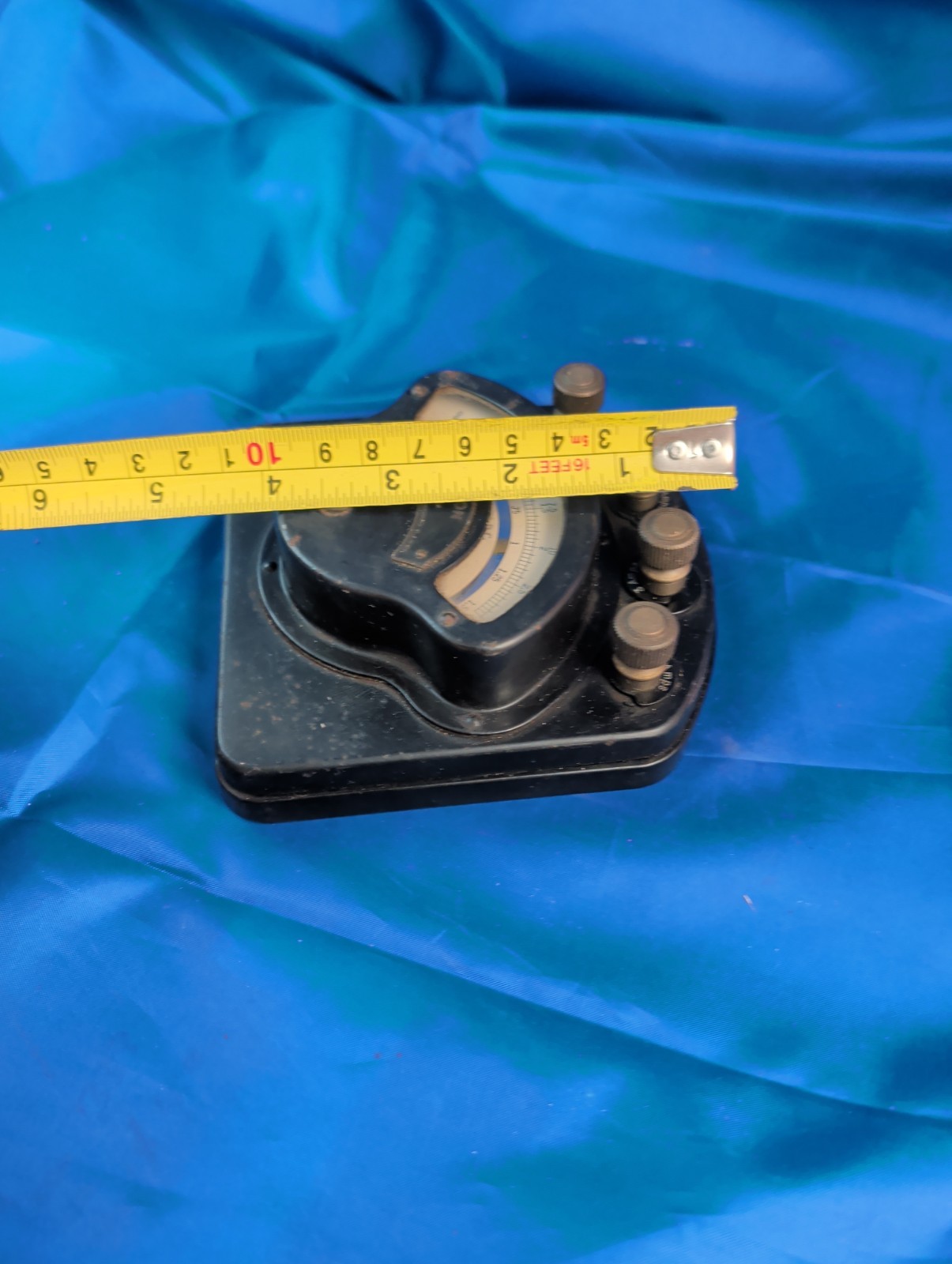 Weston Model 280 DC Amperes Amps Meter 0-.1, 0-1, 0-10 VDC Steam Punk