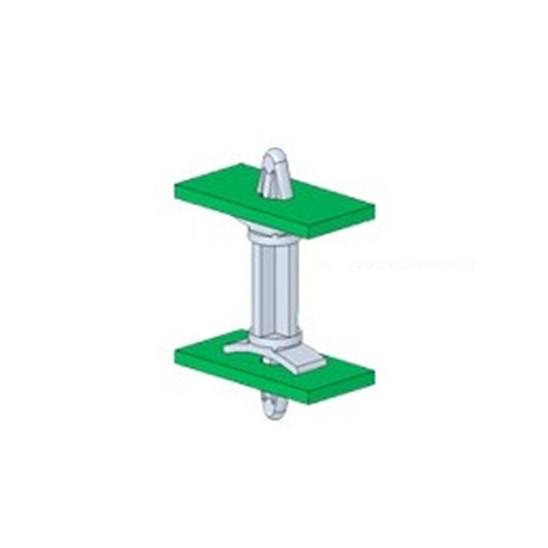 Mini Nylon PCB Circuit Board Support Stand Off Pillar 3-25mm Spacer Locking LCF