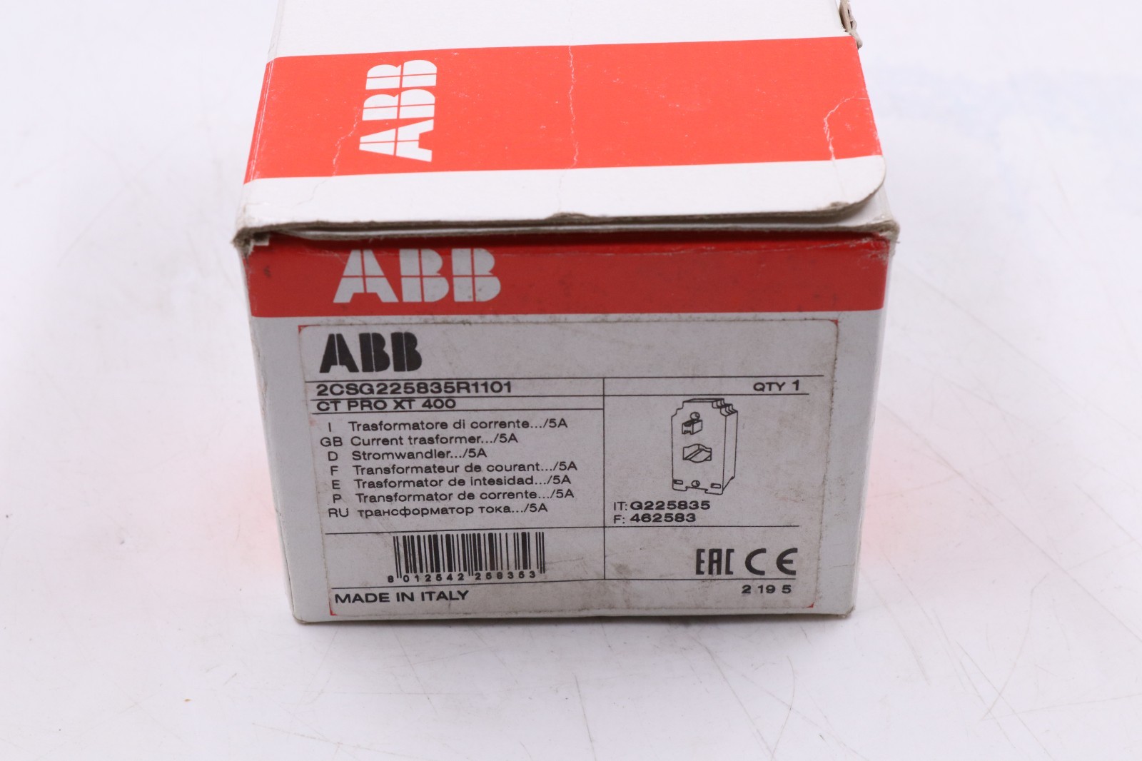 ABB CT PRO XT 400 MADE IN ITALY