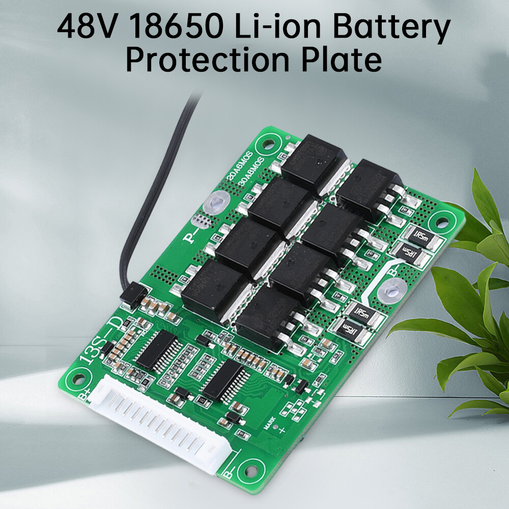 13S 48V 20A 30A Same Port Battery Protection Board for 18650 Li-ion Battery
