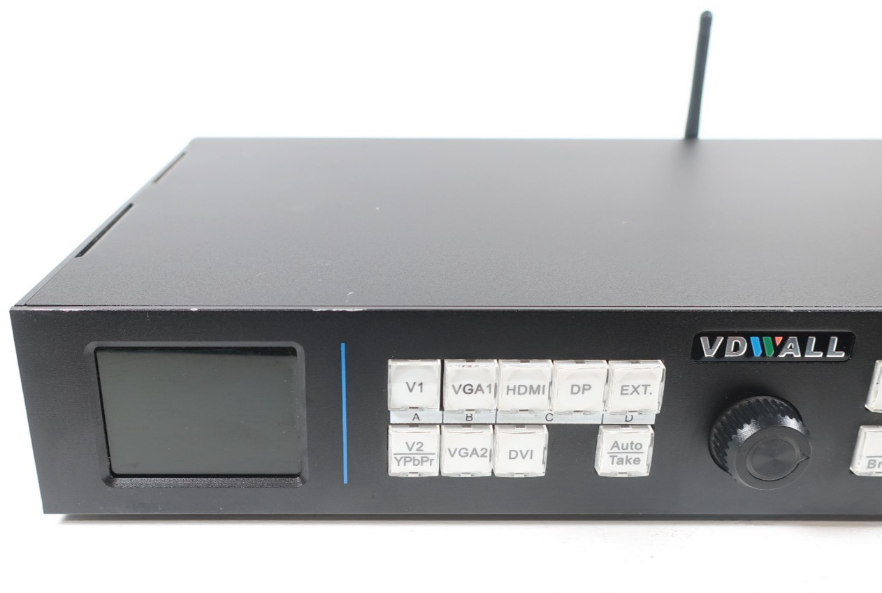 VDWALL LVP615 LED Video Processor Seamless Switcher w/ Power Cable & DVI Adapter