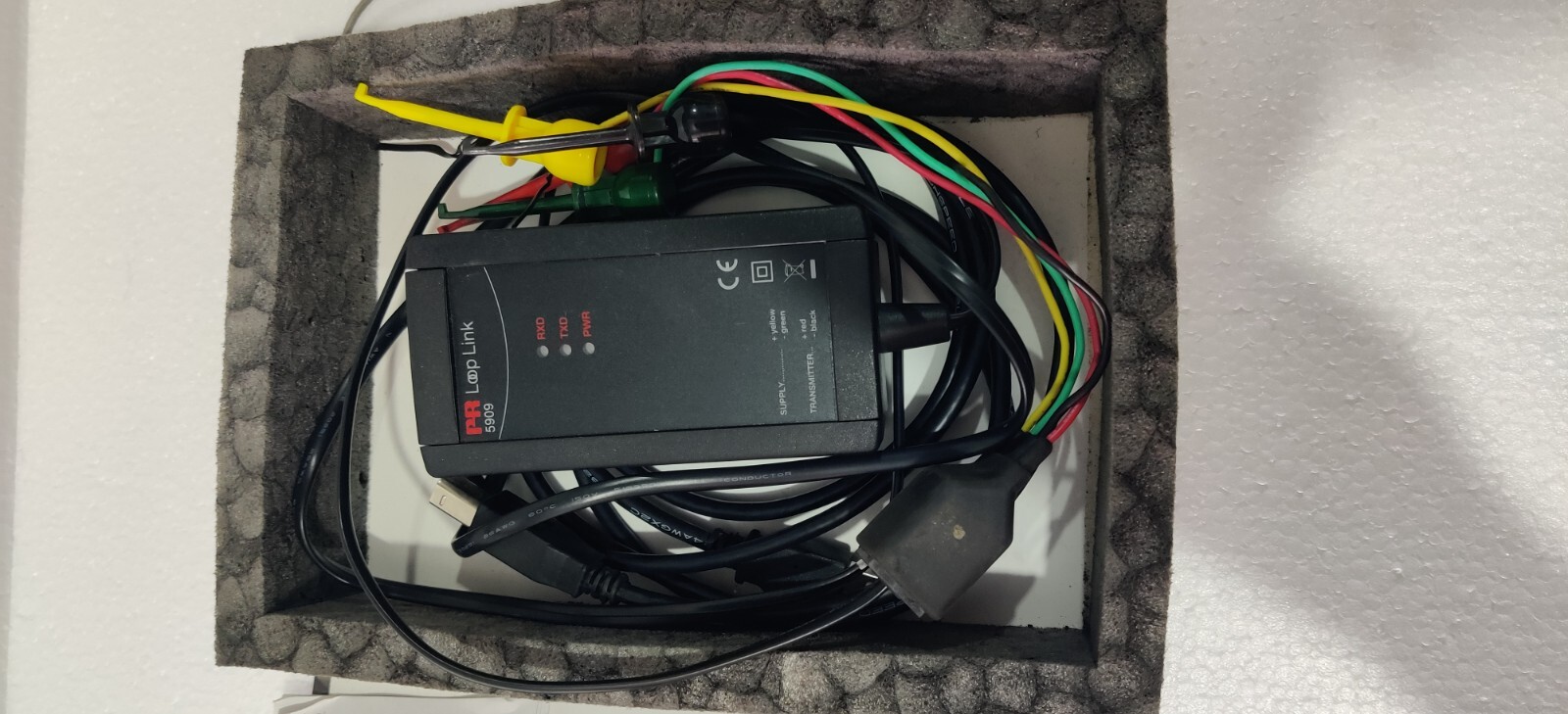 PR ELECTRONICS LOOP-LINK COMMUNICATIONS INTERFACE 5909 MADE IN DENMARK