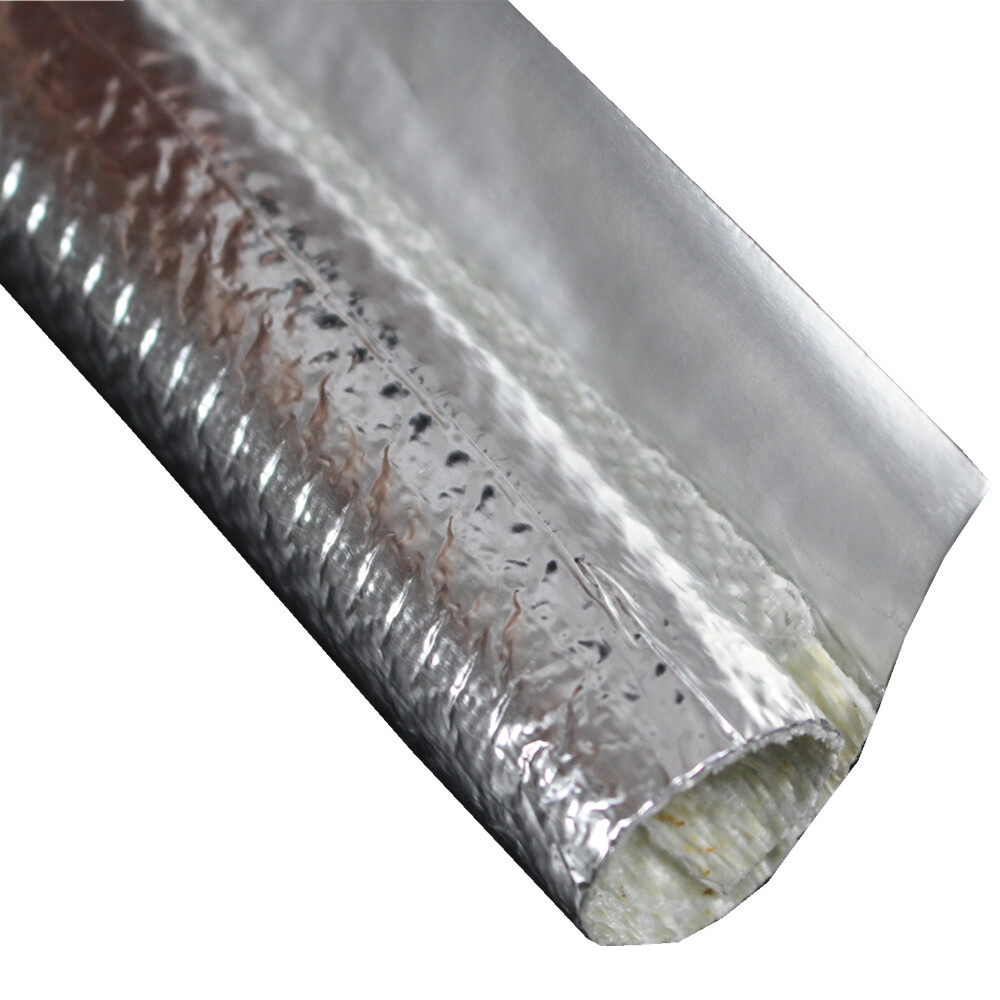 Self Adhesive Heat Shield Sleeve Reflective for Hoses, Wire Harnesses, Exhaust