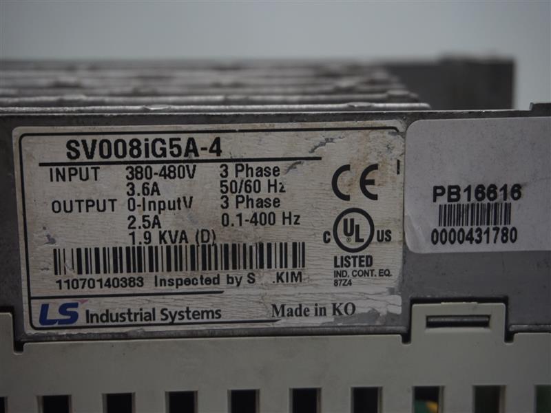 LS Industrial System SV008iG5A-4 SV008iG5A4 Inverter 30Days Warranty