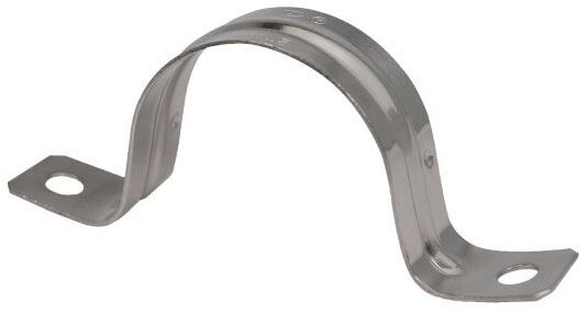 Gibson Stainless 3150-2, 1-1/2″, 316 Stainless Steel, 2-Hole, Conduit Strap, 1pc