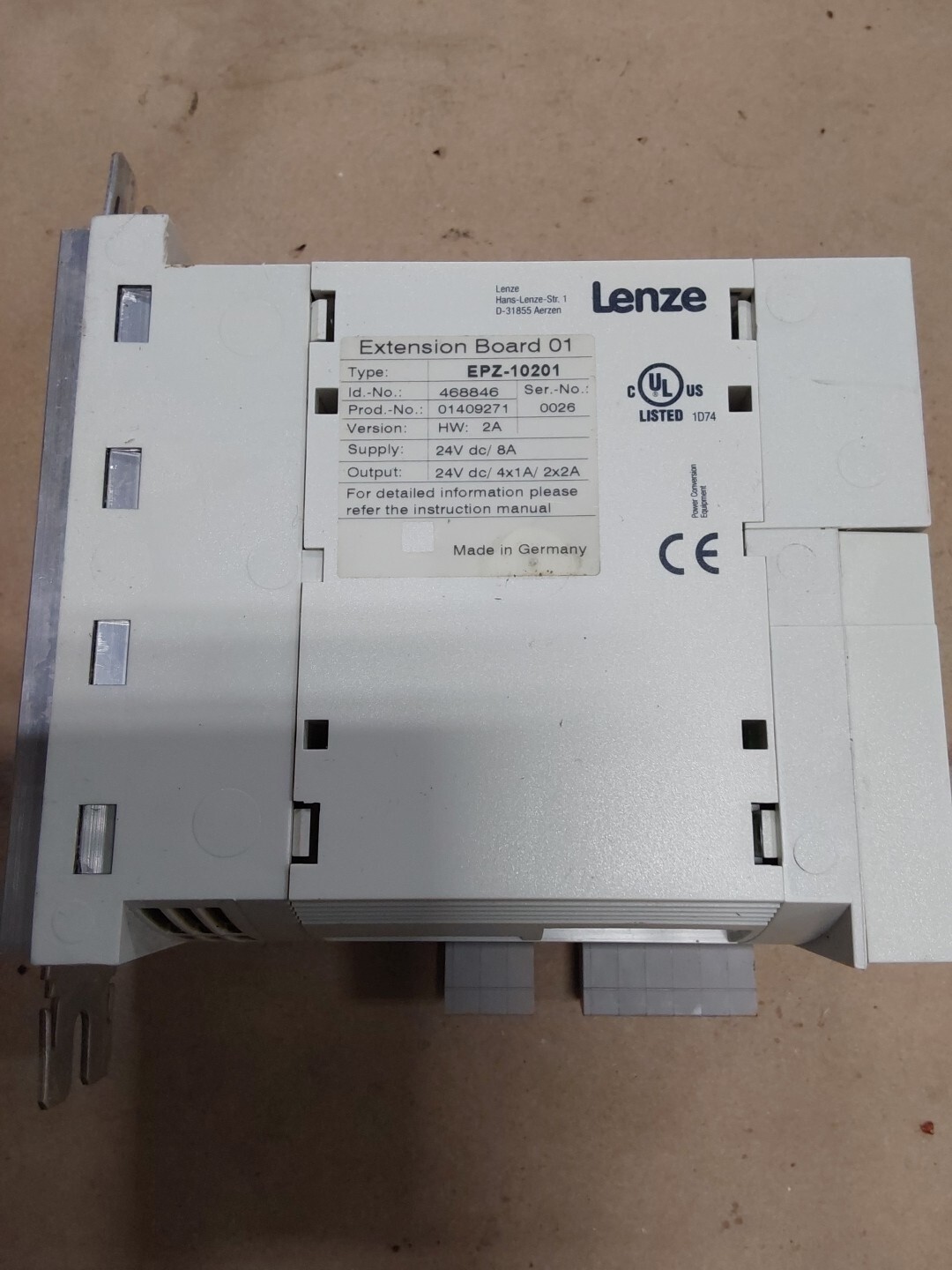 LENZE EPZ-10201 / EPZ10201 (USED) E110