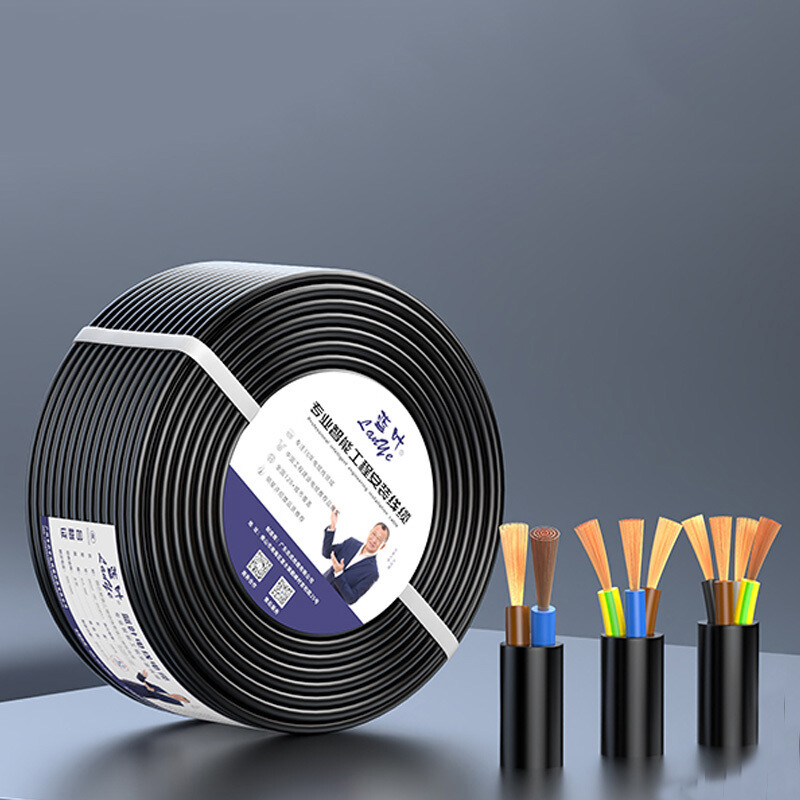 2~6-Core 0.3-6mm² Flexible Wire Pure Copper Shield Signal Electrical PVC Cable