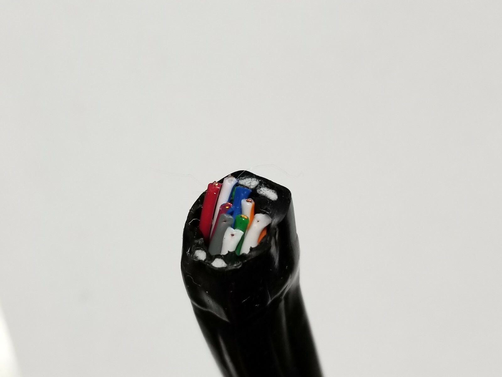 General Cable 2090018 22/6P NM Support Telephone Service Drop Wire ASW Blk/50ft